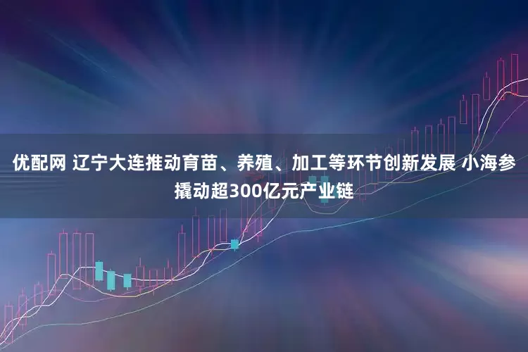 优配网 辽宁大连推动育苗、养殖、加工等环节创新发展 小海参撬动超300亿元产业链